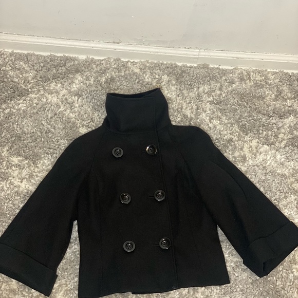 Express Double Breasted Crop Jacket - Picture 4 of 4